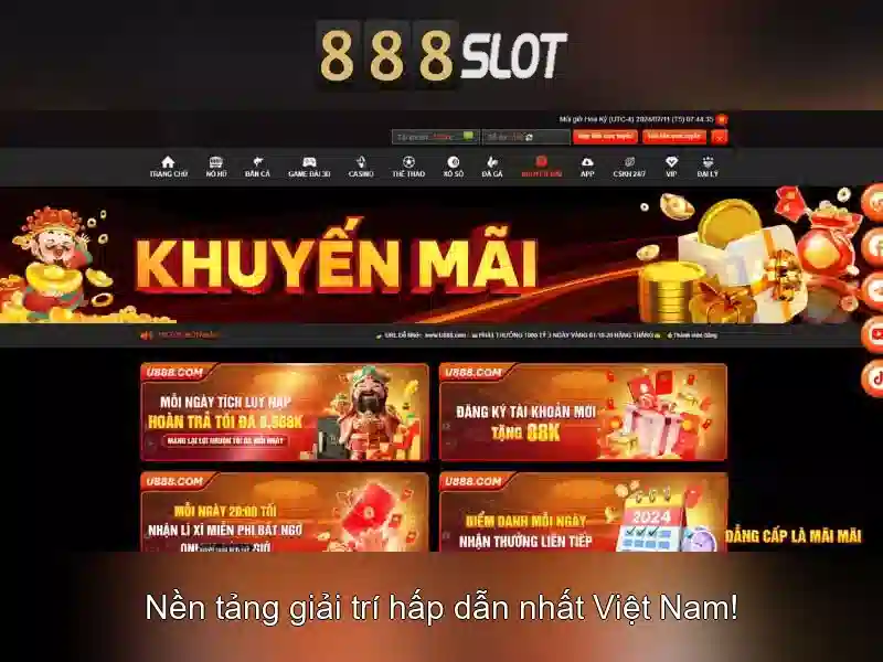 888Slot: Trải nghiệm sòng bạc trực tuyến tuyệt vời